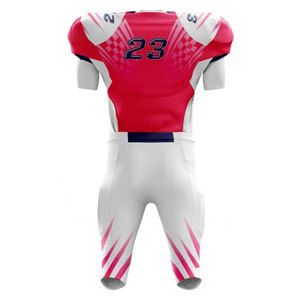 Uniforme de Fútbol Americano de Estilo Único, Personalizado para Equipos Nacionales, Transpirable, Corto, 100% Poliéster, Personalizable, de Alta Calidad - Product Image 2