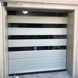 Portes <span class=keywords><strong>de</strong></span> <span class=keywords><strong>garage</strong></span> verticales empilables en aluminium <span class=keywords><strong>de</strong></span> conception nouvelle, ventilation stable, <span class=keywords><strong>porte</strong></span> empilable supérieure pour <span class=keywords><strong>atelier</strong></span> - Product Image 5