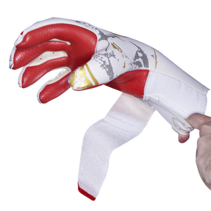 Gran oferta, recién llegado, guantes de portero de fútbol hechos a medida, cómodos, transpirables, de neopreno, cuarzo alemán, látex, cuero con agarre - Product Image 3