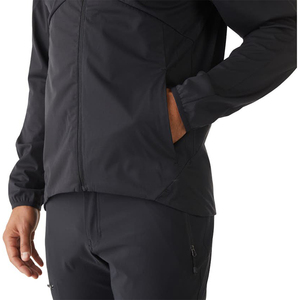 Chaqueta de concha blanda con logotipo personalizado al por mayor de alta calidad, chaquetas de concha blanda para hombre, chaqueta cálida de lana impermeable - Product Image 4