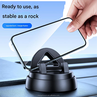 Vente chaude universel 360 ° rotatif voiture support de téléphone tableau de bord support Portable anti-dérapant réglable support accessoire de téléphone portable