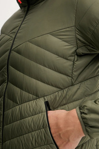 Veste longue bouffante OEM pour hommes, vêtements d'extérieur d'hiver chauds à capuche personnalisés, vêtements de ville décontractés, fabricant et fournisseur d'usine - Product Image 5