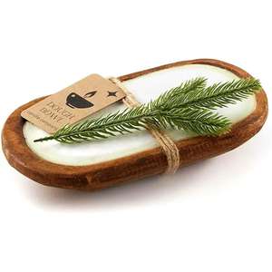 Cuencos decorativos de masa de madera hechos a mano para velas Cuenco de masa de madera Cuencos de vela de madera al mejor precio - Product Image 2