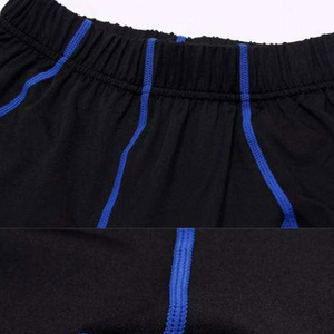 Shorts de compression de sport pour hommes, style streetwear ajusté, haute qualité, personnalisables, couleur unie - Product Image 5