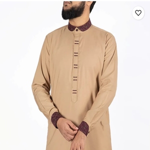 Nouveaux derniers hommes brodés Thobes en couleur Unique en gros hommes Jubba 2025 - Product Image 1