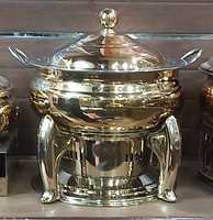 Ensemble de réchauds de buffet en acier inoxydable de qualité supérieure, designs élégants, équipement pour hôtels et restaurants, service de vaisselle, kit de tasses