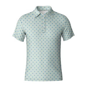 Camiseta de Golf para Hombre, Antiarrugas, Jersey Sólido de Poliéster y Spandex, Absorbe la Humedad, Logotipo Personalizado, OEM Vietnam - Product Image 2