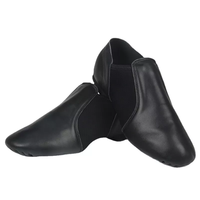 Sepatu Dansa Jazz Latin Berkualitas Tinggi BOLD SMART Kulit Asli Sol Terpisah Model Slip-On Klasik Profesional Dapat Disesuaikan