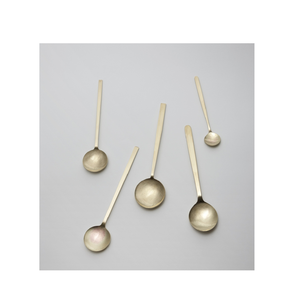 Cuchara de latón antiguo para cocina tradicional, cucharas de plata pura para especias, CENA DE MESA DE mashala, uso al mejor precio - Product Image 6