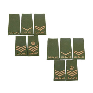 QARANC Olive Rank diapositives en gros personnalisé vert et or broderie grade diapositives vente au Pakistan - Product Image 1