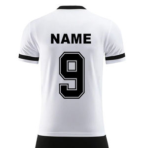 Conjunto de uniforme de fútbol de Material de poliéster transpirable y de secado rápido Diseña tu propio Conjunto de jersey y pantalones cortos de fútbol para Unisex - Product Image 6