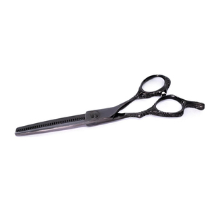 Ciseaux de salon de coiffure amincissants à long manche en acier inoxydable pour gaucher 6.5 "Couleur et logo personnalisés - Product Image 5