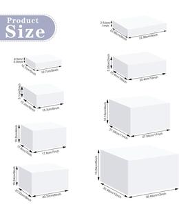 Exhibidores de Ropa Modernos de Plástico Blanco Independientes para Buffet, Precio de Fábrica 2025, Personalizables - Product Image 3