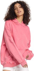 Vintage recadrée Boxy Fit Zipper Hoodie surdimensionné Acid Wash Man Distressed Sun Faded sweats à capuche en coton - Product Image 4