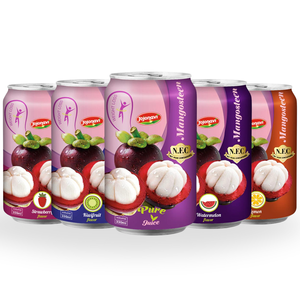 Jojonavi 330ml Jus de mangoustan naturel fabriqué ISO Purée aromatisée au citron Échantillon gratuit Vente en gros de marque privée OEM ODM - Product Image 3