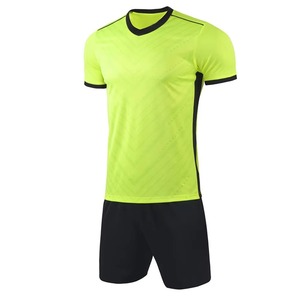 ชุดฟุตบอล100% เด็กผ้าโพลีเอสเตอร์ระบายอากาศได้ดีแห้งเร็วใส่ได้ทั้งชายและหญิงสีพื้นน้ำหนักเบา - Product Image 2