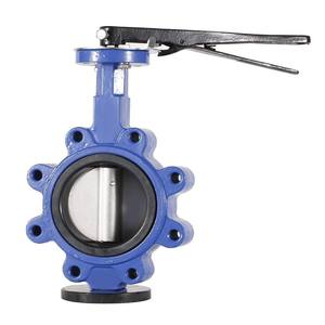 Válvula de mariposa de acero fundido DN 50 más vendida, tipo LUG estándar DIN para tratamiento de agua y aire a alta temperatura, potencia Manual - Product Image 4