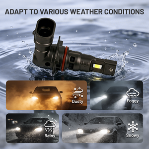 หลอดไฟ LED Vypart 9005 HB3 สำหรับรถยนต์ Audi สว่างพิเศษ 12V อายุการใช้งานยาวนาน ไม่กระพริบ 6500K อุณหภูมิสี ใหม่ แพ็ค 2 ชิ้น - Product Image 6