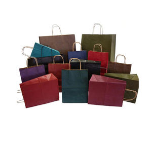 Bolsa de Papel para Compras con Logotipo Personalizado de Primera Calidad / Última Colección de Asas / Empaque de Marca Minorista Asequible 2026 - Product Image 3