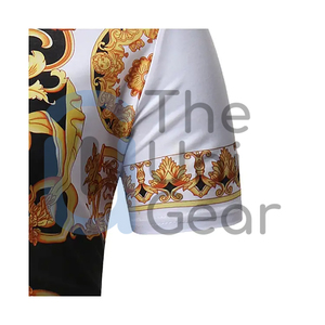 Camiseta transpirable ecológica de punto con estampado de algodón 100% personalizado de estilo deportivo para hombre, precio bajo, venta al por mayor, Popular - Product Image 5