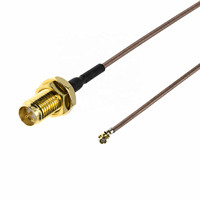 Câble coaxial RF d'extension/pigtail DIY - Mini MS156 vers RP-SMA femelle RG178 pour modem LTE Yota LU150