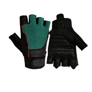 Guantes de Ciclismo de medio dedo para hombre Guantes de motorista de verano hechos de poliéster/nailon para montar en bicicleta - Product Image 5