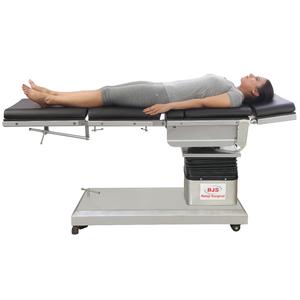 โต๊ะไฟฟ้าแบบแมนนวลแขนรูปตัว C สำหรับโรงพยาบาลคลินิกส่งออกอินเดีย - Product Image 6