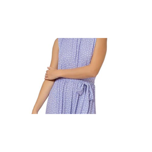 เดรสทรงเอไลน์แบบผูกคอสำหรับผู้หญิง รุ่น Mindy ของ Leota สีม่วง ไซส์ใหญ่ เอวธรรมชาติ - Product Image 2