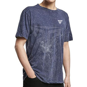 เสื้อยืด2025ฟอกสีกรดสำหรับผู้ชายเสื้อยืดผ้าฝ้ายน้ำหนักมากออกแบบได้ตามต้องการขนาดใหญ่สำหรับผู้ชายวินเทจ - Product Image 1