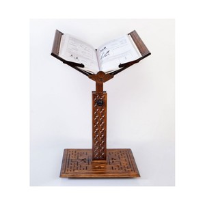 Atril Portátil de Madera con Mecanismo de Elevación 90x45x1.5 cm TS018 Muebles de Biblioteca en Stock - Product Image 2