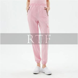 Scrubs Medic Scrub Uniforms Conjuntos de enfermería spandex contraste Cartoon Scrub Tops por Raw To Fine - Product Image 2