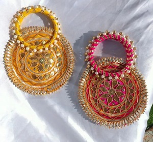 Shagun Indian Wedding Coin Pouch Mini Favor Bolsa de regalo para Ramadán Acción de Gracias Diwali Inauguración DE LA CASA Año Nuevo Día de San Valentín - Product Image 1