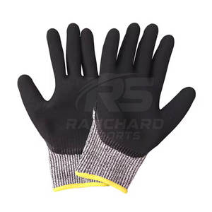 Gants en laine pour hommes, gants chauds d'hiver, tricot doux, gants en laine pour hommes, gants en tricot épais, vêtements d'extérieur d'hiver - Product Image 5