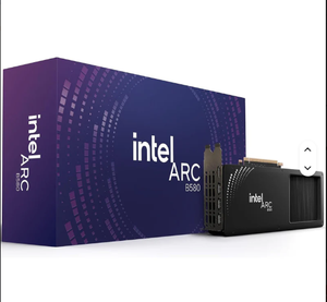 New Arc B580 Limited Edition 12GB Desktop <b>Workstation</b> Fan - Product Image 1