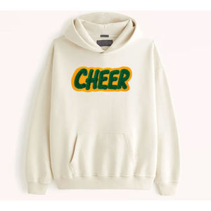 OEM ODM Sweat à capuche d'hiver brodé en chenille de haute qualité personnalisé en coton et polyester Fabricant pakistanais - Product Image 3