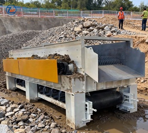 बड़े पैमाने पर मिट्टी और पत्थर विभाजक, मिट्टी और रॉक पृथक्करण और स्क्रीनिंग मशीन, गैर-क्लोजिंग और उच्च उत्पादन। - Product Image 1