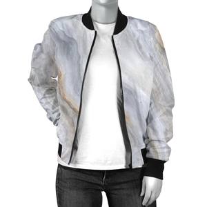 Blouson aviateur unisexe hiver automne avec tissu en cuir respirant personnalisé OEM motif intégral décoration en fourrure style unisexe - Product Image 3