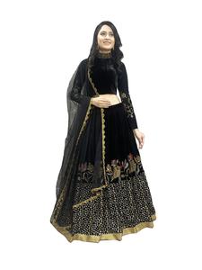 Bollywood Lehenga Partywear Lehenga Choli Pour Femme Indienne Lehenga Choli - Product Image 2