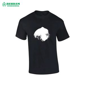 Camiseta Blanca Lisa de Algodón 100% de 180 g/m², Corte Regular, Ecológica, Antiarrugas, con Impresión de Logotipo Personalizado en la Parte Delantera, para Hombre, Precio Económico - Product Image 4