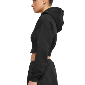 Sweat-shirt décontracté pour femme à capuche, imprimé numérique, brodé sur le devant, écologique, respirant, coupe-vent, en Spandex/Coton, style streetwear - Product Image 4