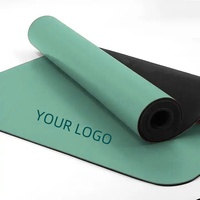 Tapis de yoga et de fitness personnalisé, grand format, en PU et caoutchouc, écologique, de qualité allemande, pour Pilates