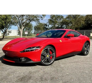 Ferrari Roma Coupé 2022, moteur turbo hybride, transmission intégrale, cuir clair, ACC, aluminium, certifié OEM, propre, peu utilisé - Product Image 1