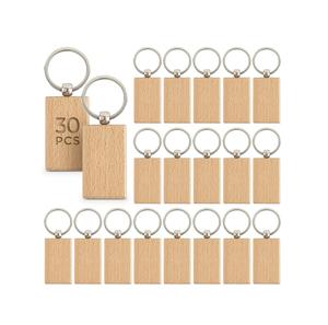 Llavero de Madera de Alta Calidad con Grabado Láser, Nuevo y Moderno, de Madera y Metal - Product Image 5