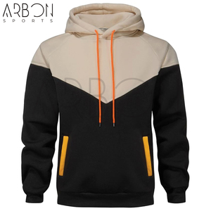 Producto de alta demanda Logotipo personalizado Alta calidad Secado rápido Transpirable Mejor precio al por mayor Manga larga Jersey sólido Sudadera con capucha para hombre - Product Image 1