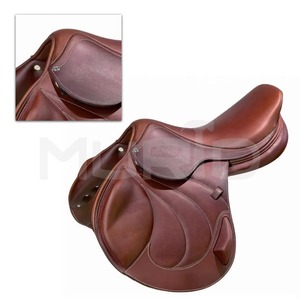 Silla de Montar Inglesa de Salto Antares Monocle Hecha a Mano en Cuero de Alta Calidad, Productos de Hípica Inglesa de la India - Product Image 6
