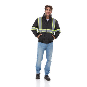 Chaqueta de Trabajo de Alta Calidad para Hombre, Ropa de Trabajo de Seguridad, Chaqueta Reflectante de Invierno, Chaqueta de Trabajo de Seguridad al por Mayor - Product Image 4