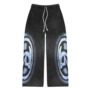 Sweat-shirts à capuche courts et amples en molleton uni pour hommes, style vintage, effet délavé à l'acide, fermeture éclair, poids lourd, 2026 - Product Image 5