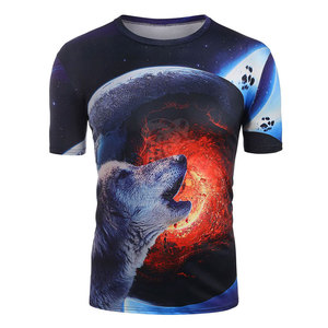 Camiseta DTG de algodón premium, suave, transpirable, para uso diario, con estampado gráfico, cómoda, informal y a la moda para hombre. - Product Image 3