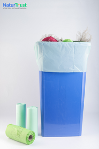 Sacs poubelle écologiques pour la maison et l'entreprise 100% Sacs poubelle compostables biodégradables pour farine de maïs - Product Image 6