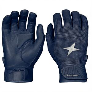 Gants de frappe de baseball durables personnalisés, prix de gros, paume en cuir, zones flexibles en maille hexagonale, livraison rapide, gants de frappe de softball - Product Image 4